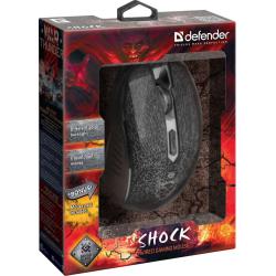 Mysz przewodowa Defender SHOCK GM-110L 3200dpi 6P + podkładka Gaming + GRA