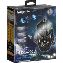 Mysz przewodowa Defender STARX GM-390L 3200dpi Gaming 8P + GRA