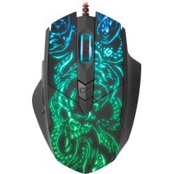 Mysz przewodowa Defender TITAN GM-650L 6400dpi Gaming 6P...