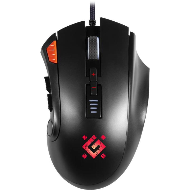 Mysz przewodowa Defender OVERSIDER GM-917 12000dpi 14P Gaming RGB