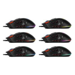 Mysz przewodowa Defender OVERSIDER GM-917 12000dpi 14P Gaming RGB