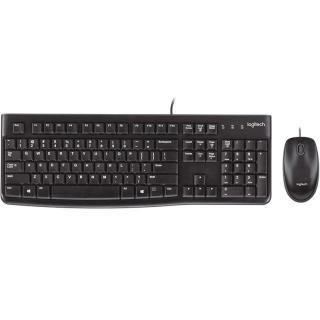 Zestaw klawiatura+mysz Logitech Desktop MK120 USB czarny...