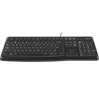 Zestaw klawiatura+mysz Logitech Desktop MK120 USB czarny układ niemiecki