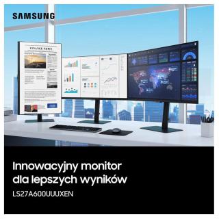 Monitor 27 cali ViewFinity S60UA IPS 2560x1440 WQHD 16:9 1xHDMI 2xDP(In+Out) 1xUSB-C 90W 3xUSB 3.0 LAN 5ms PinP/PbyP 75Hz