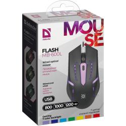 Mysz przewodowa Defender FLASH MB-600L 1200dpi 4P LED