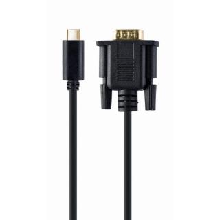 Kabel USB-C do VGA male 1920x1080 60Hz