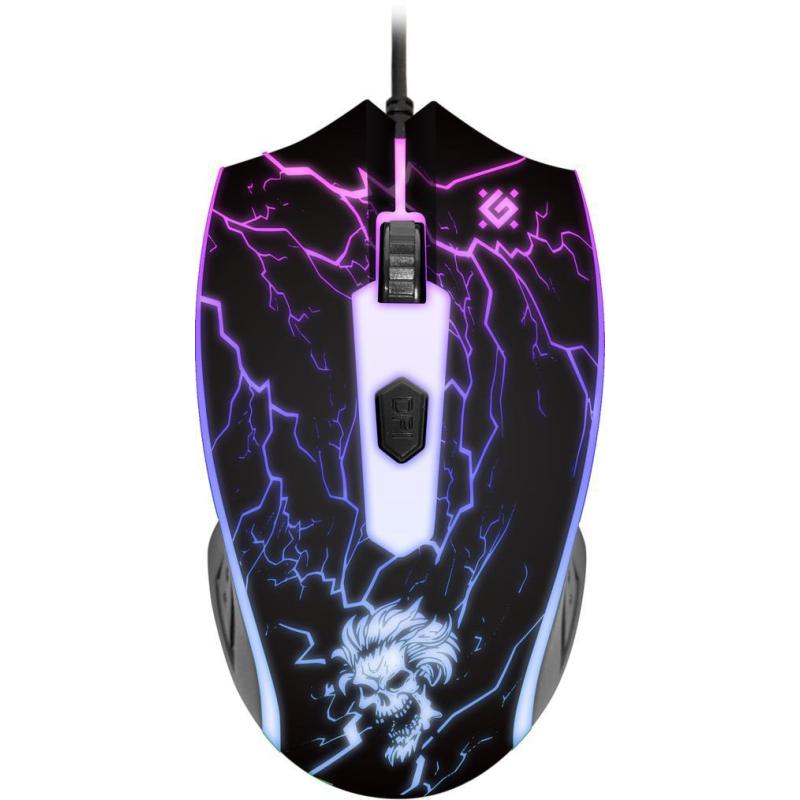 Mysz przewodowa Defender THUNDERBOLT GM-925 7200dpi 6P RGB Gaming