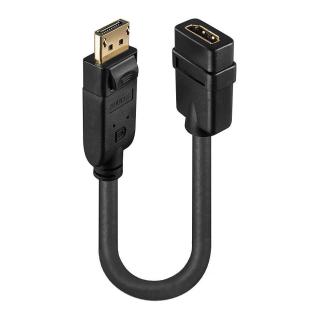 Konwerter DisplayPort do HDMI LINDY czarny