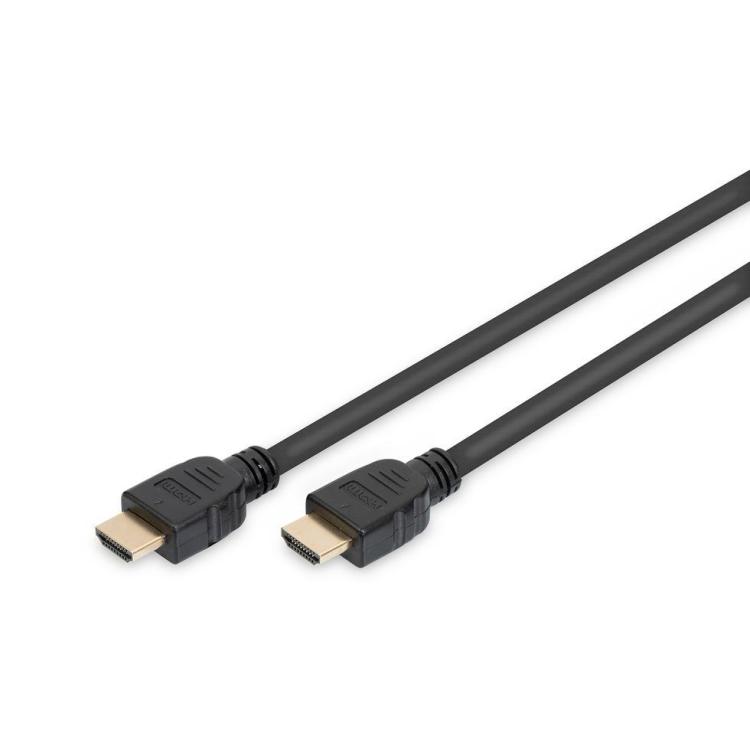 Kabel DIGITUS połączeniowy HDMI 2.1 Ultra HighSpeed 8K60Hz UHD Typ HDMI A/A M/M czarny 5m