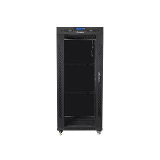 Szafa instalacyjna rack stojąca 19 27U 600x600 czarna,...