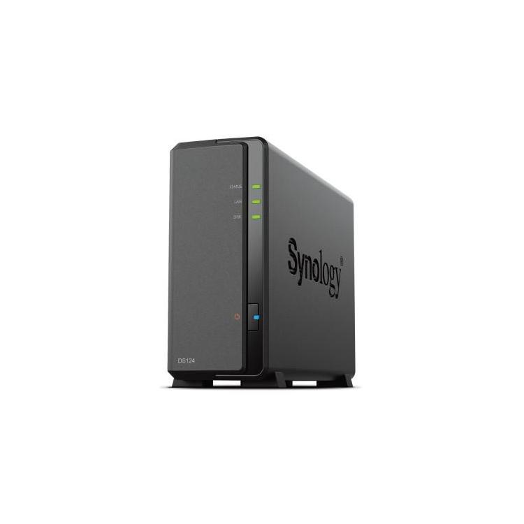 Serwer DS124 1x0HDD RTD1619B 1GB DDR4 1xRJ45 2xUSB 2Y