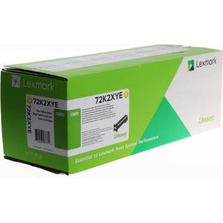 Lexmark Toner 72K2XYE Yellow