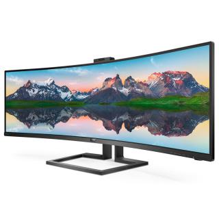 Monitor Philips 499P9H/00 (48,8" VA 5120x1440 DisplayPort, HDMI x2 kolor czarny)