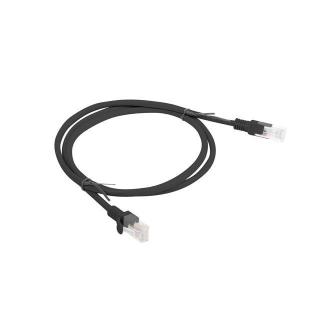 Patchcord Lanberg UTP kat.5e 1m czarny