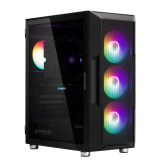 Obudowa I3 Neo ATX Mid Tower RGB 4xwentylator, czarna