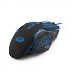 Mysz przewodowa Esperanza MX403 Apache optyczna Gaming 6D USB niebiesko-czarna