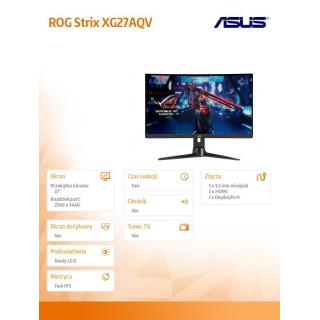 Monitor 27 cali ROG Strix XG27AQV