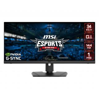 Monitor MSI 34" Optix MPG341QR 2xHDMI DP Black