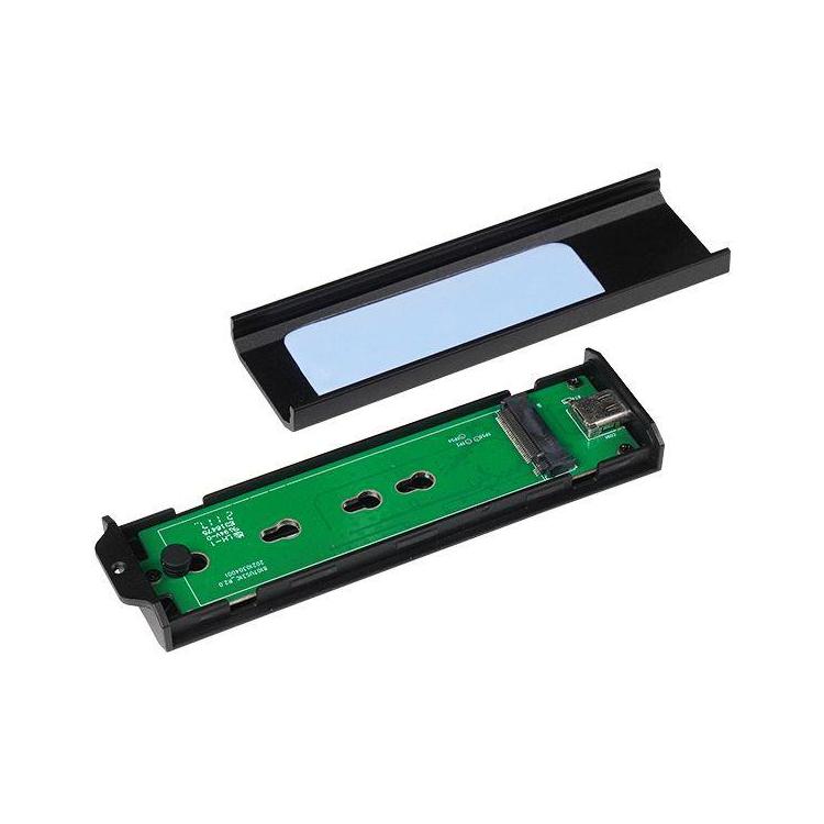 Obudowa na dysk SSD Chieftec CEB-M2C-TLE M.2 NVME/SATA USB 3.1 Type-C