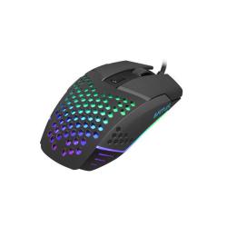 Mysz przewodowa Fury Battler optyczna Gaming 6400 DPI czarna