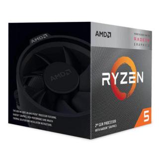 Procesor AMD Ryzen 5 3400G YD3400C5FHBOX (3700 MHz (min)...