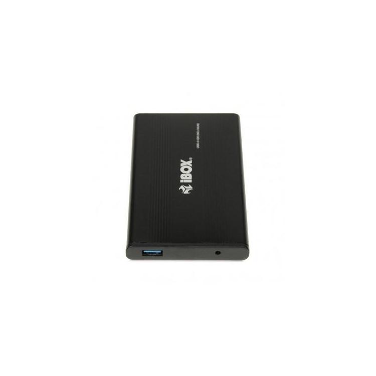 Obudowa IBOX HD-02 ZEW. 2,5" USB 3.0 IEU3F02 (2.5" USB 3.0 Aluminium kolor czarny)