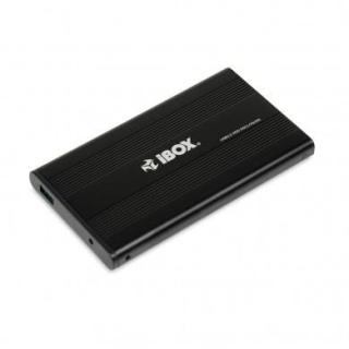 Obudowa IBOX HD-02 ZEW. 2,5" USB 3.0 IEU3F02 (2.5" USB 3.0 Aluminium kolor czarny)