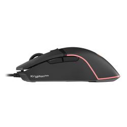 Mysz przewodowa Genesis Krypton 220 optyczna Gaming 6400DPI czarna