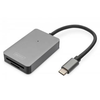 Czytnik kart USB-C, 2-portowy UHS-II SD4.0 TF4.0 High...