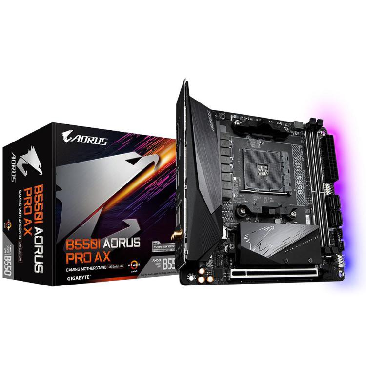 Płyta główna B550I AORUS PRO AX AM4 2DDR4 HDMI/DP mITX