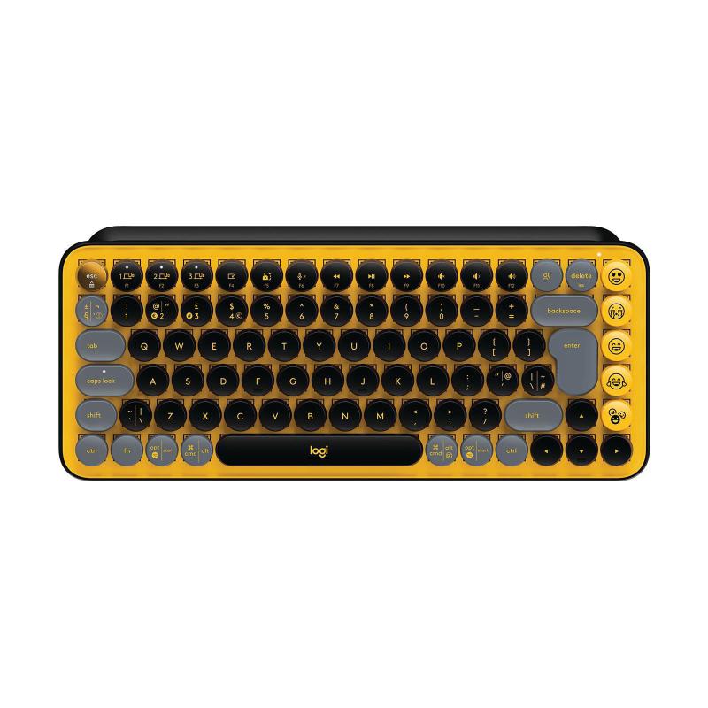 Klawiatura Logitech Pop Keys Black & Yellow 920-010735