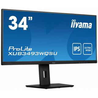 Monitor 34 cale XUB3493WQSU IPS,UWQHD,DP,HDMI,HAS(150mm)