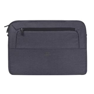 Torba do notebooka 15,6" RIVACASE Suzuka czarna, z materiału wodoodpornego