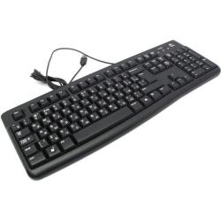 Klawiatura przewodowa Logitech K120 USB cyrylica czarna