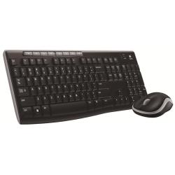 Zestaw bezprzewodowy klawiatura + mysz Logitech MK270 czarny