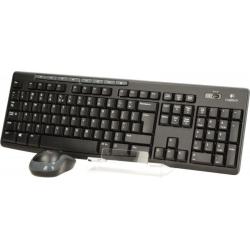 Zestaw bezprzewodowy klawiatura + mysz Logitech MK270 czarny