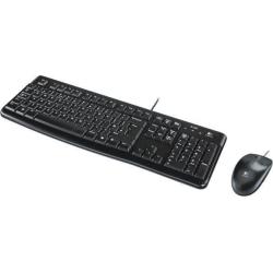 Zestaw przewodowy klawiatura + mysz Logitech Desktop MK120 USB czarny