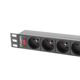 Listwa RACK Lanberg PDU-09E-0300-BK (7 x UTE 16 A (3680...