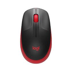 Mysz bezprzewodowa Logitech M190 optyczna czerwona