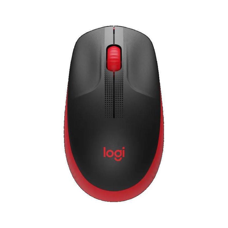 Mysz bezprzewodowa Logitech M190 optyczna czerwona