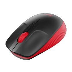 Mysz bezprzewodowa Logitech M190 optyczna czerwona