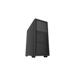 GEMBIRD OBUDOWA FORNAX K500 MIDI-TOWER (2X USB 3.0, 1X USB TYP-C, CZYTNIK KART, HD AUDIO) CZARNA