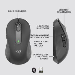 Mysz bezprzewodowa Logitech Signature M650 L optyczna...