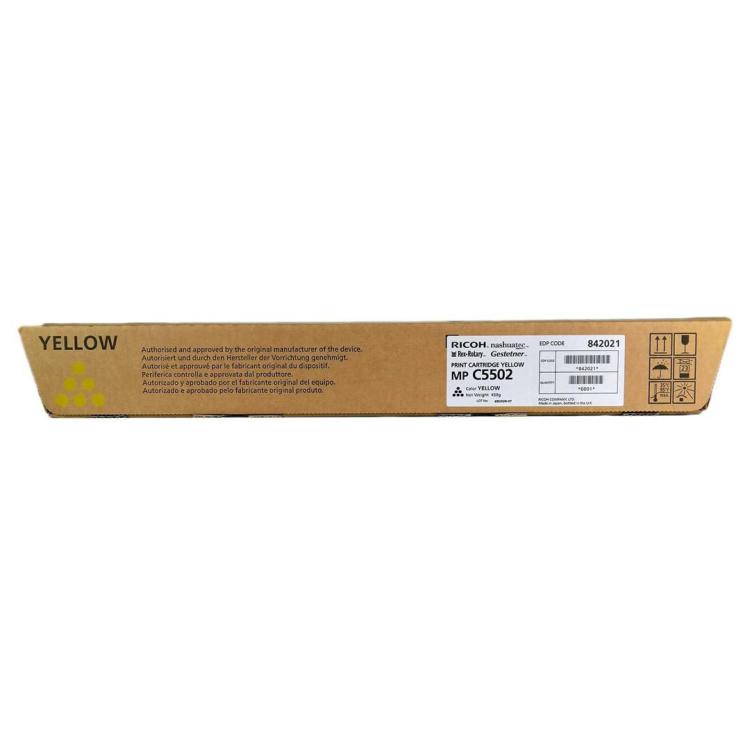 Ricoh Toner 842021 MPC 5502 Yellow