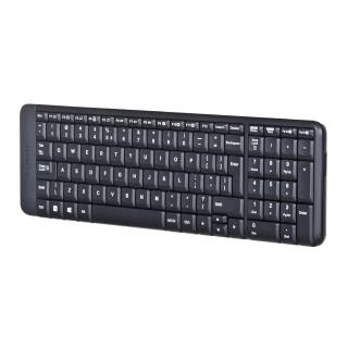 Zestaw klawiatura + mysz membranowa Logitech MK220 920-003168 (USB 2.0 kolor czarny optyczna)