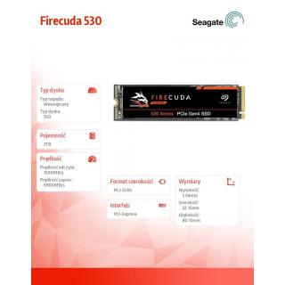 Dysk SSD Firecuda 530 2TB PCIe M.2