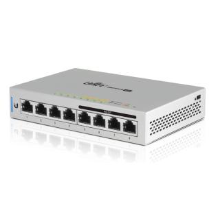 Switch zarządzalny UBIQUITI UniFiSwitch 8 8x10/100/1000 4xPoE 60W