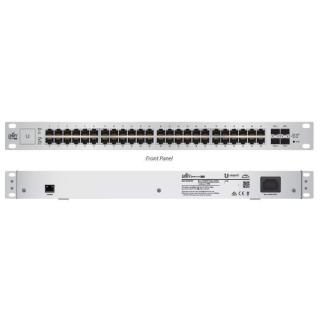 Switch zarządzalny UBIQUITI UniFiSwitch 48x100/1000 2xSFP...