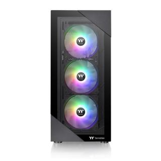 THERMALTAKE VIEW 200 ARGB3 TEMPERED GLASS - BLACK CA-1X3-00M1WN-00