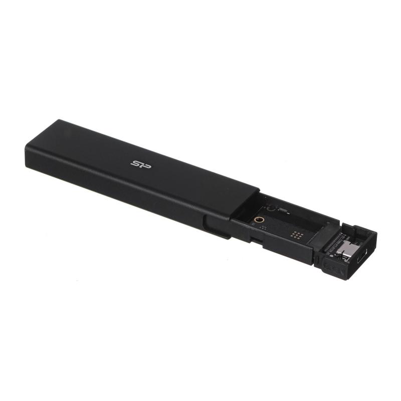 Obudowa SSD Silicon Power PD60 M.2 NVMe/SATA SSD USB-C